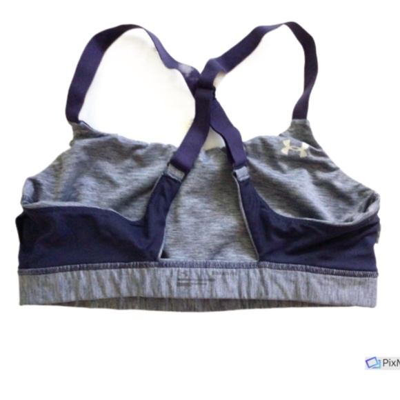 Under Armour Womens Blue Sports Bra, S - Picture 4 of 4